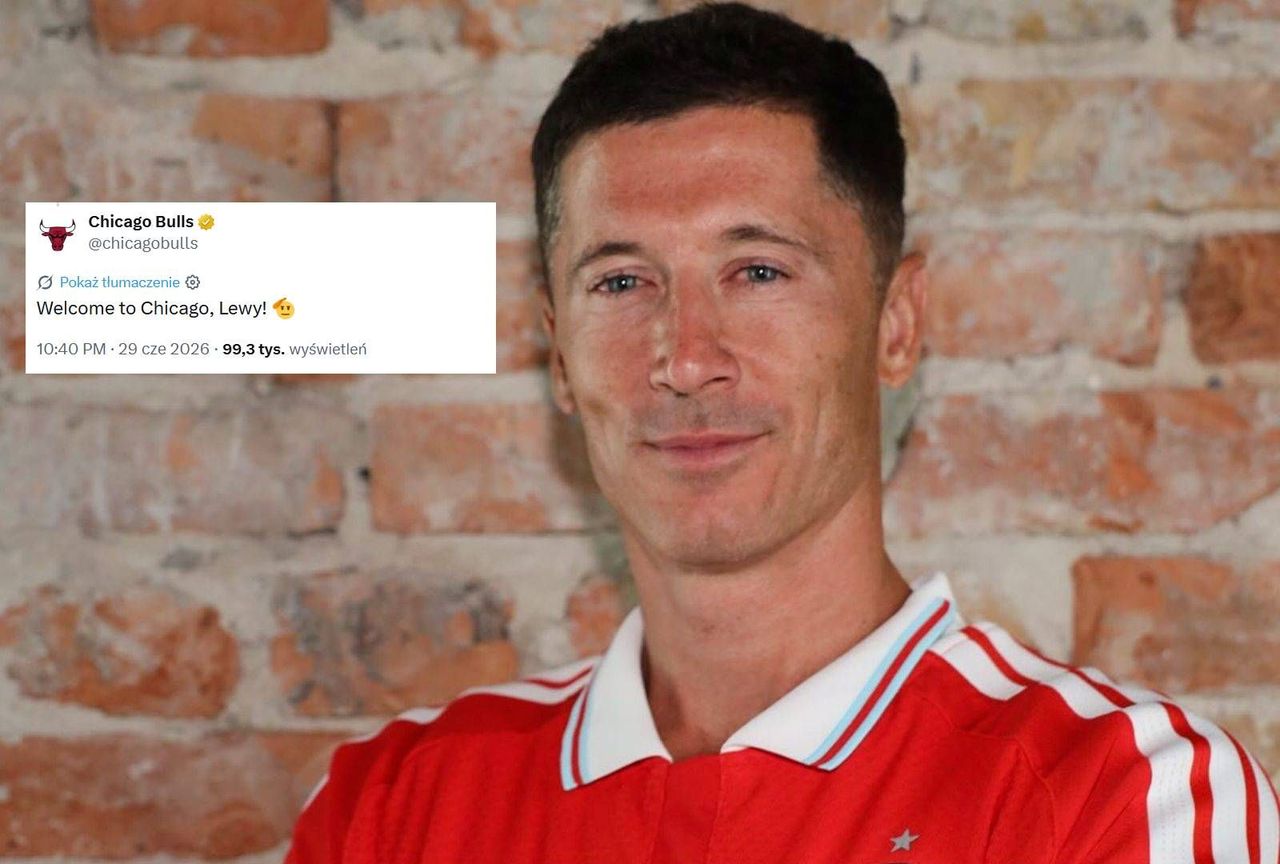 Chicago Bulls gratuluje Lewandowskiemu transferu do Chicago Fire