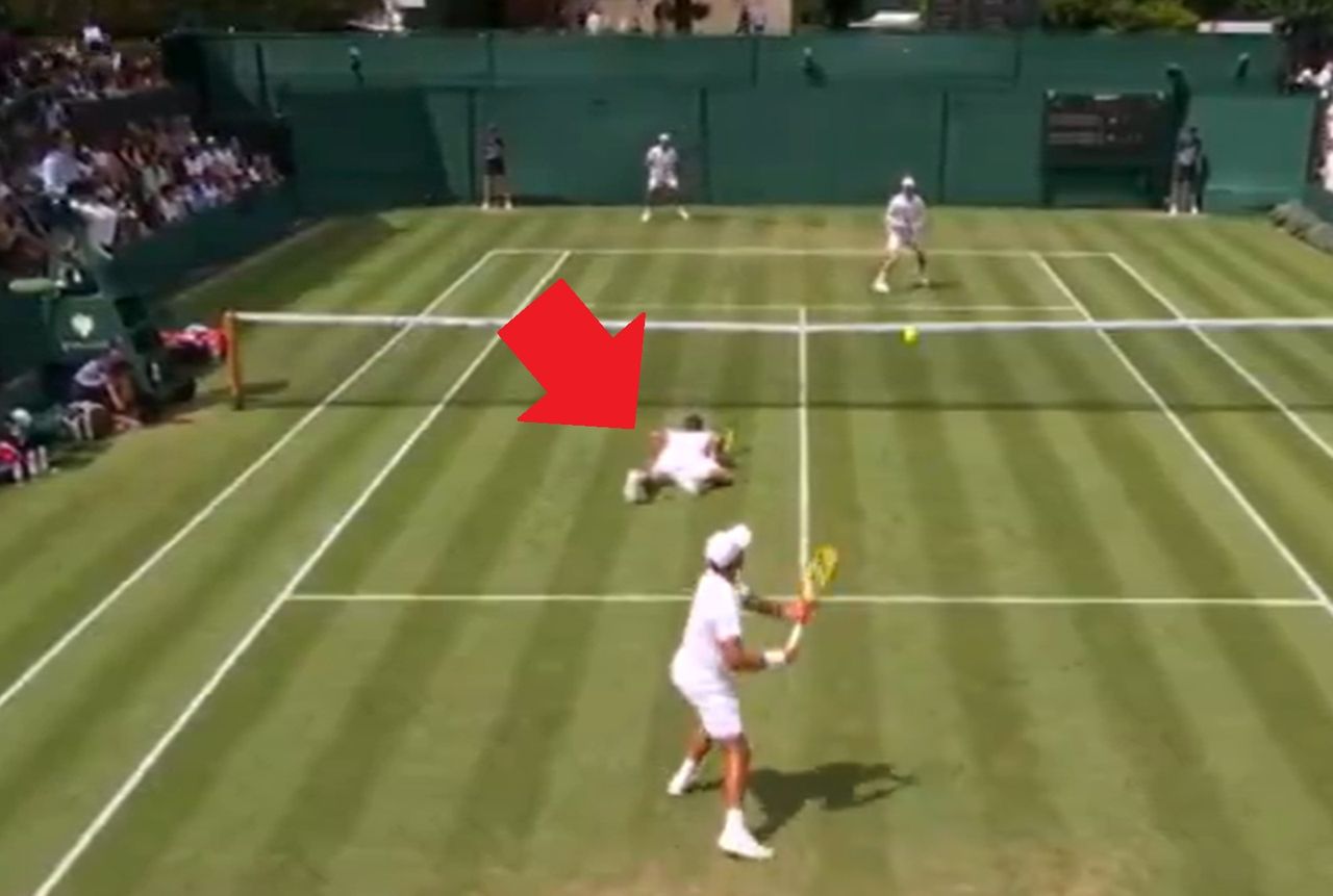 Zaskoczył wszystkich. Spójrz, co polski tenisista zrobił na Wimbledonie