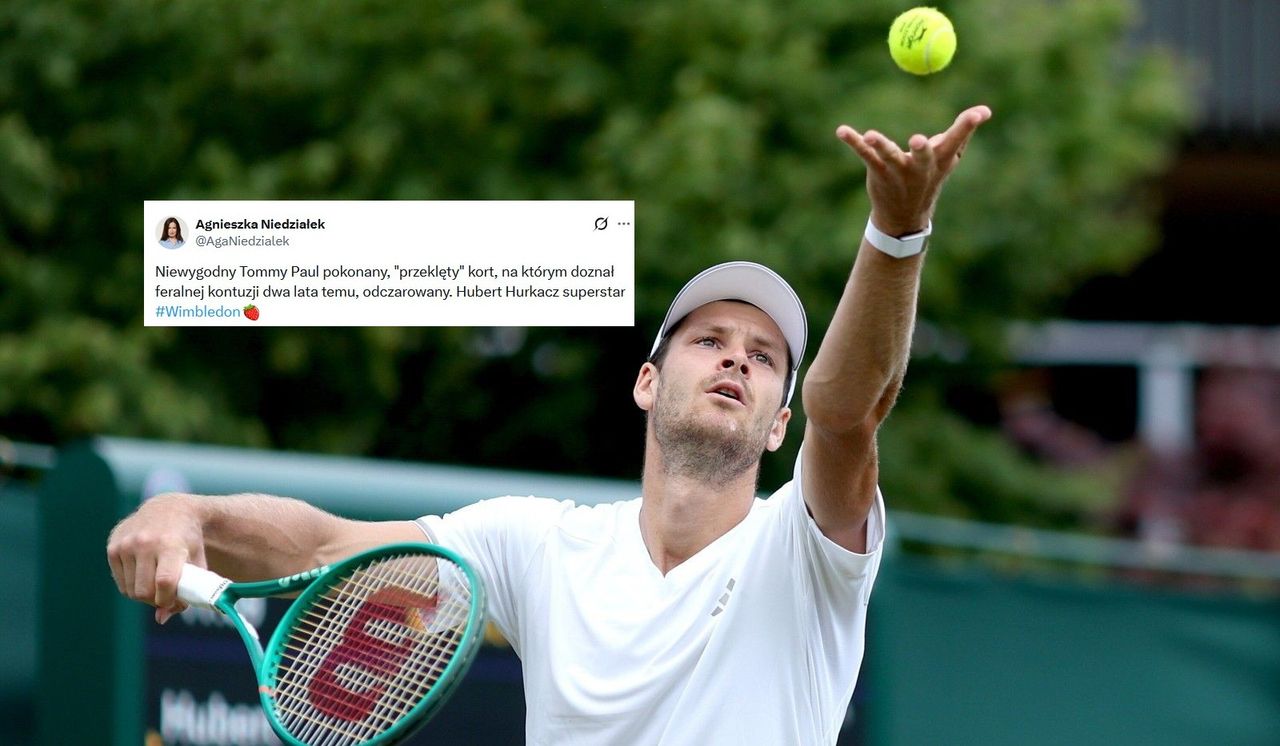 Hurakacz czaruje Wimbledon: triumf nad Tommy'm Paulem
