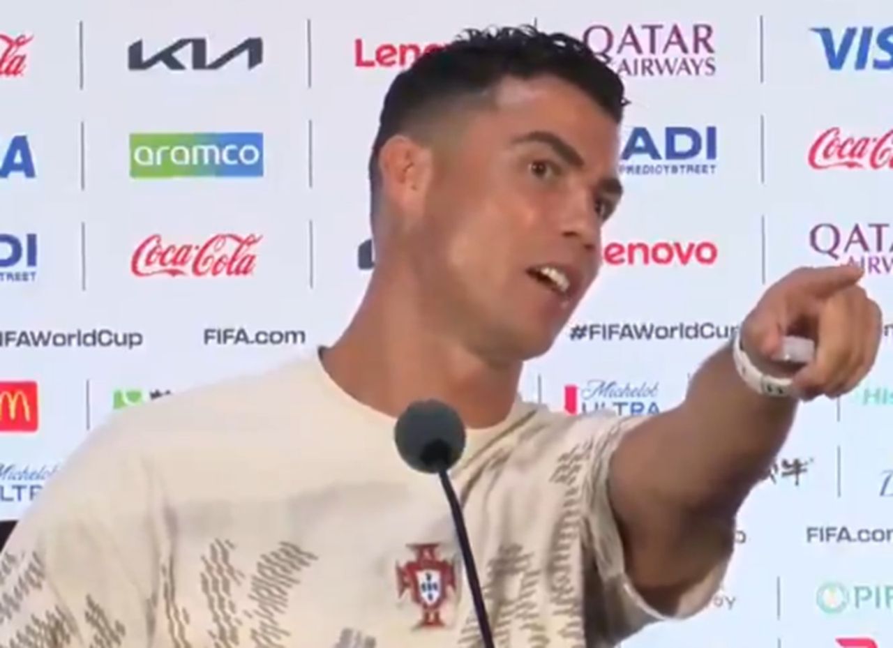 "On mnie nie lubi". Ronaldo wypalił do dziennikarza