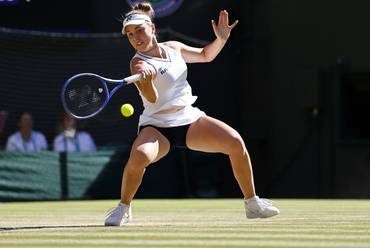 Rewelacja nie hamuje na trawie. Zajęła ostatnie miejsce w ósemce Wimbledonu