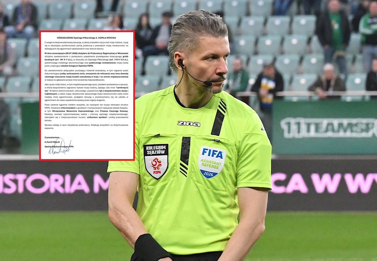 Sędzia Wójcik zgłasza nieprawidłowości w PZPN - co dalej?