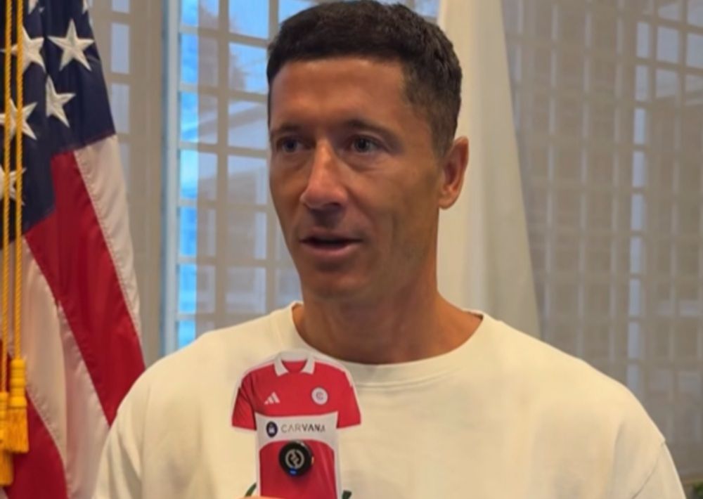 Lewandowski w ambasadzie USA: Co powiedział kibicom Chicago Fire?