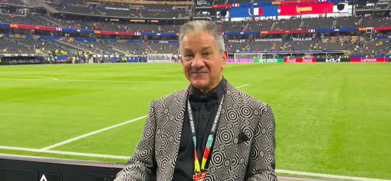 Bruce Buffer's 'It's Time!' Roars at France-Spain World Cup Clash