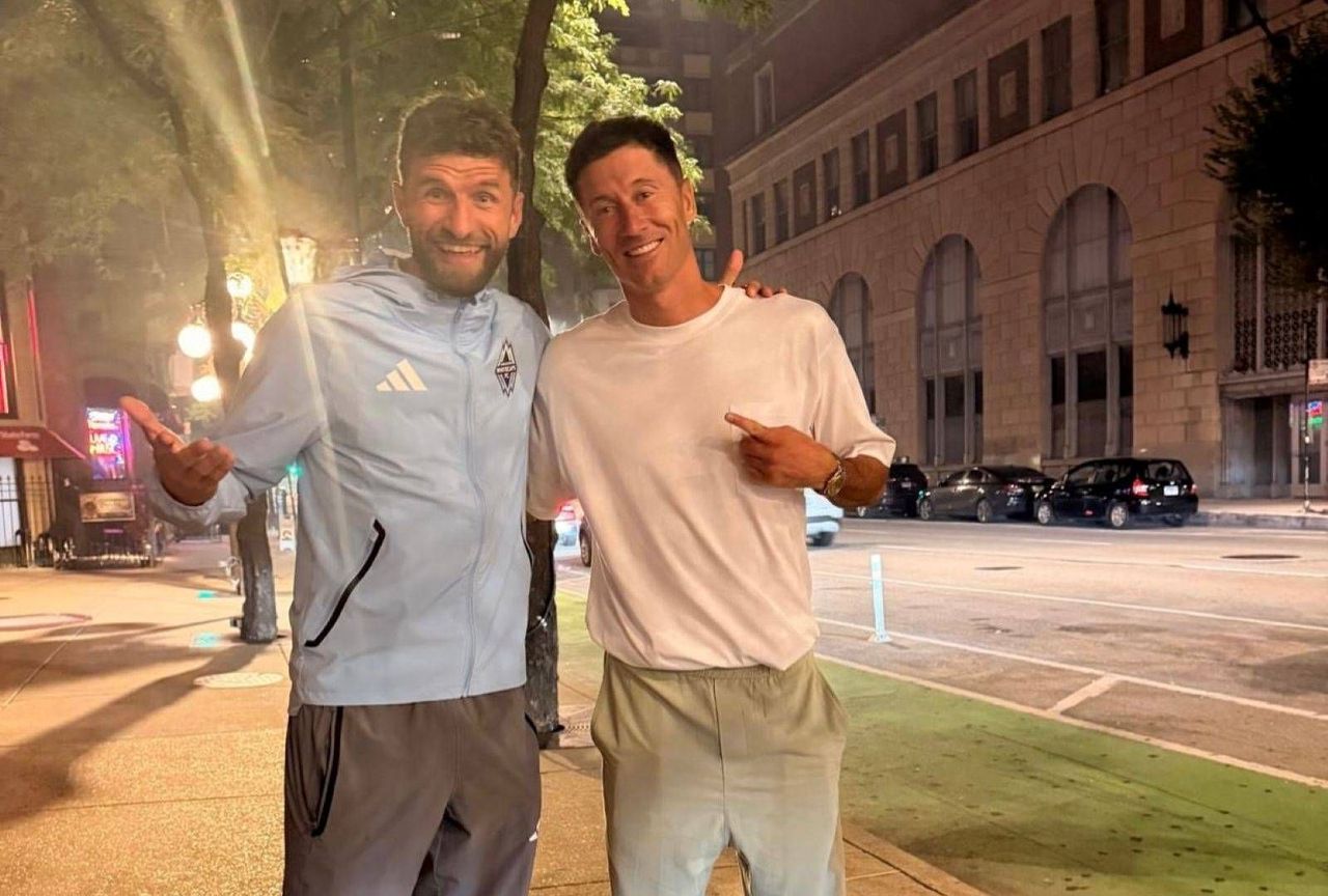 Nie zagrali, ale i tak się spotkali. Wpis Lewandowskiego podbił sieć