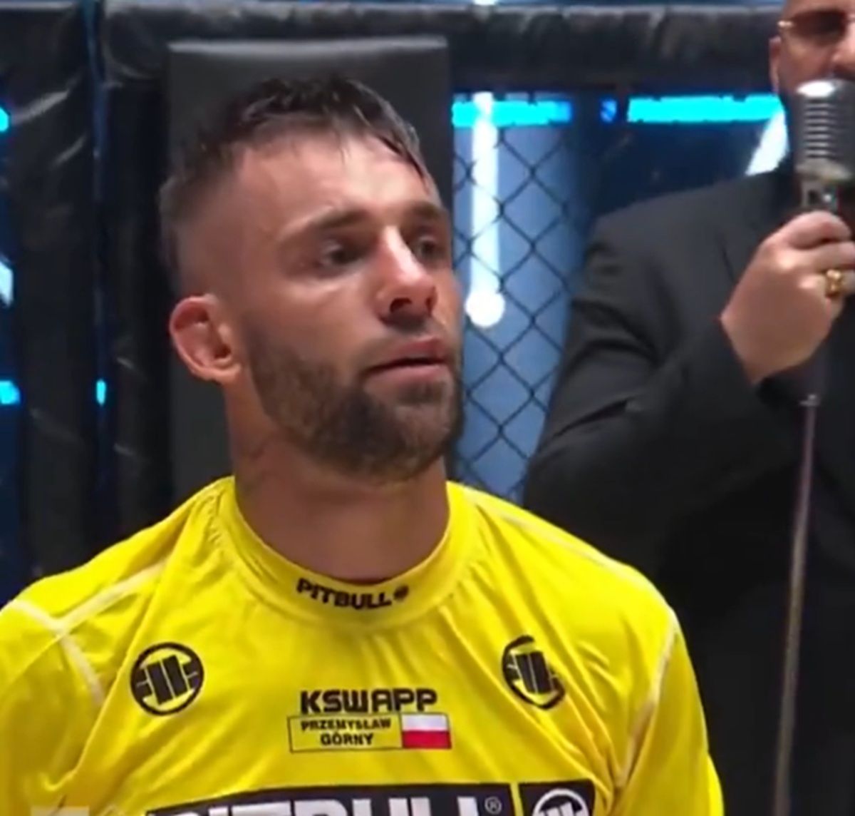 Polski Wilk w klatce KSW: Górny pokonał Stabacha, domaga się rewanżu