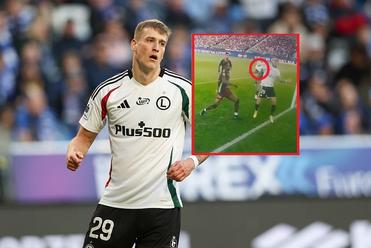Rajović w ogniu krytyki po blamażu w meczu Legii z Pogonią