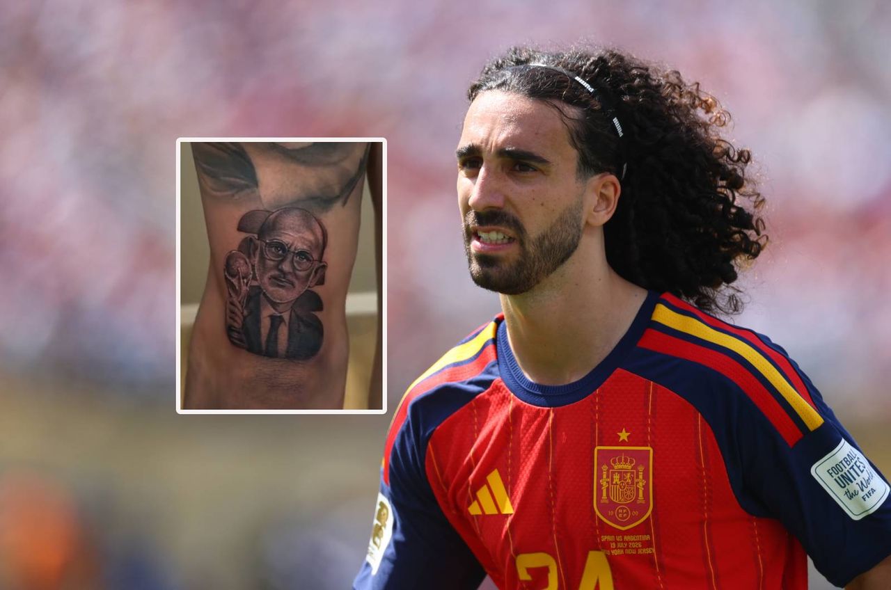 Marc Cucurella i jego tatuaż: symbol triumfu Hiszpanii w 2026 roku