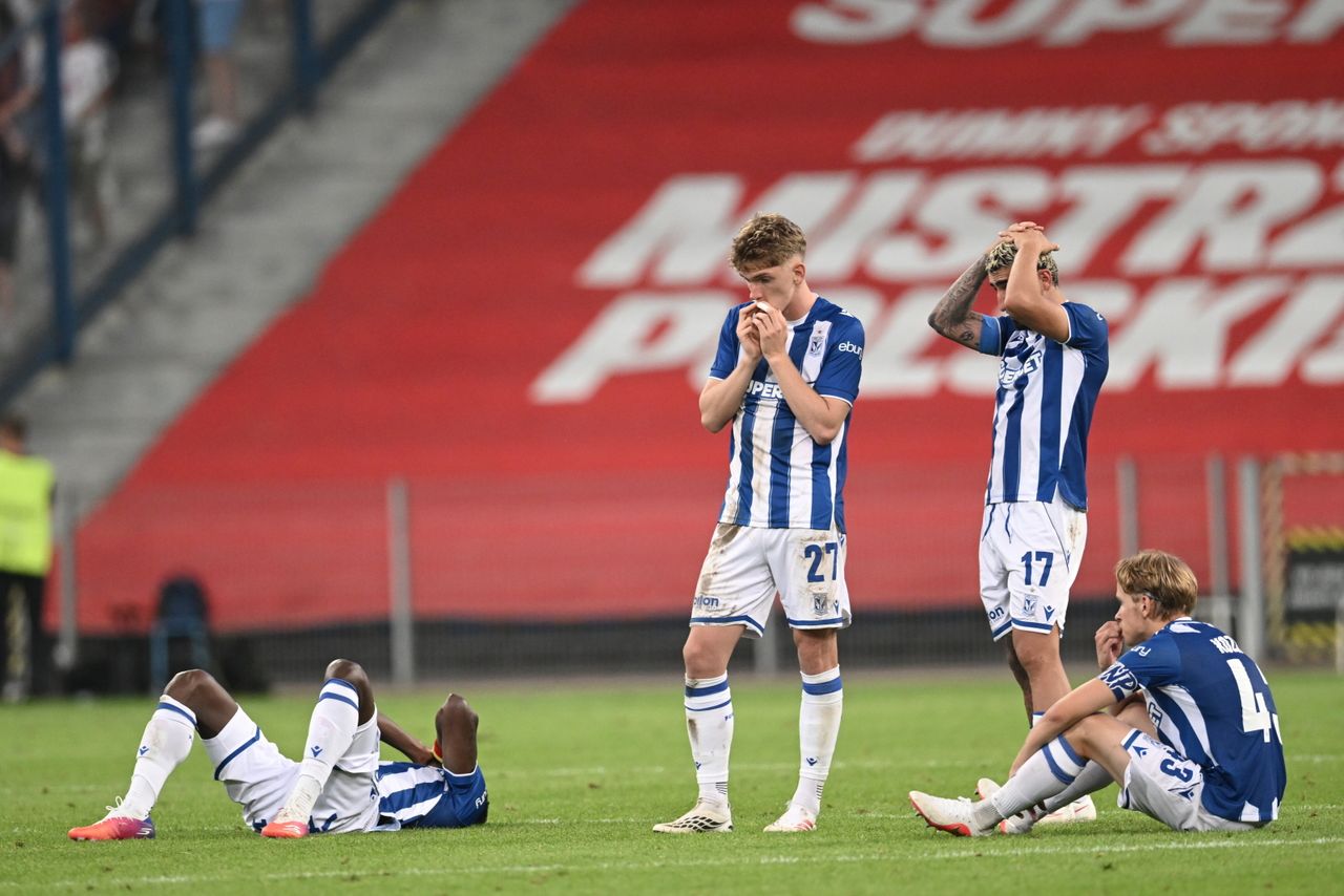 Lech Poznań w kryzysie po przegranej w Lidze Mistrzów