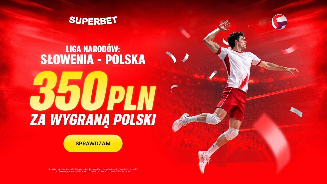 Polska awansuje do finału? Kurs 175.00 na wygraną Polski ze Słowenią
