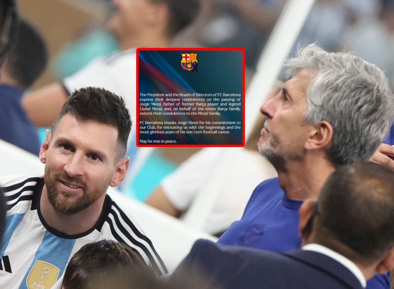 Barcelona i Real wyrażają kondolencje po śmierci ojca Messiego