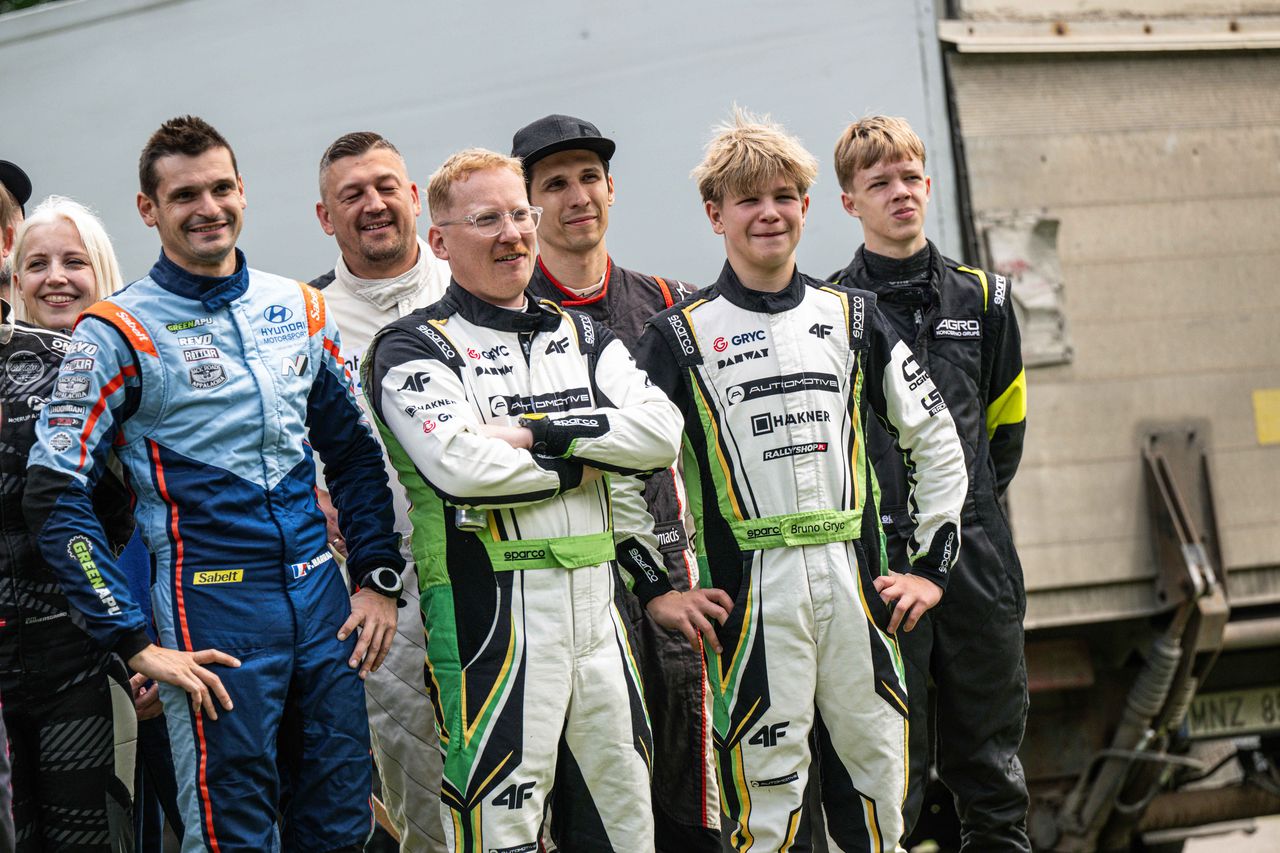 14‑letni polski talent Bruno Gryc powraca w Rokiskio Grand Rally