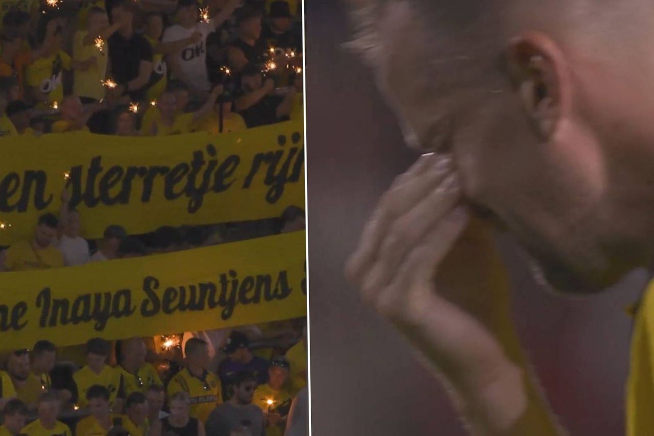 Kibice NAC Breda oddali hołd Seuntjensowi po stracie córki