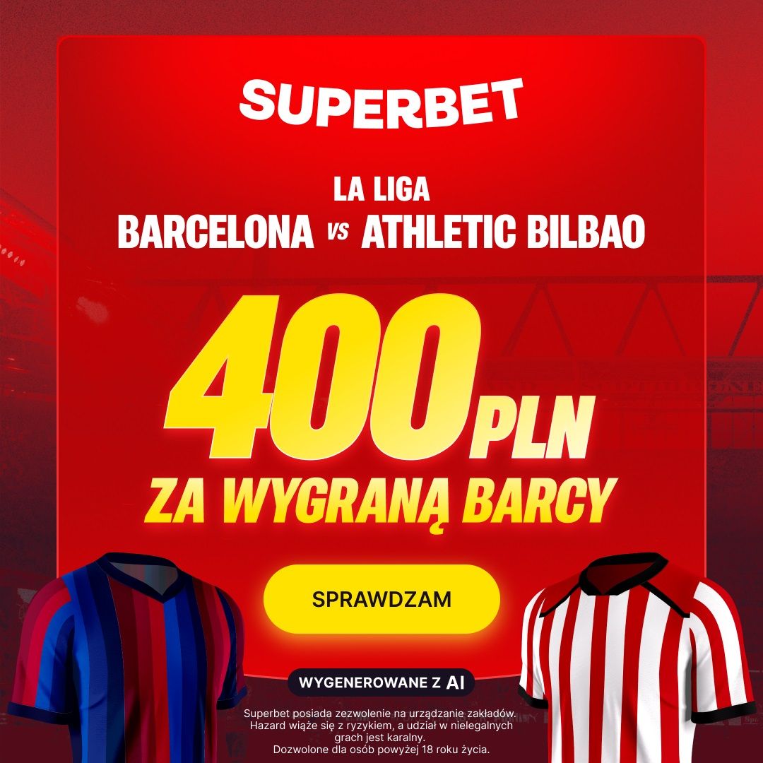 Kurs 200.00 na Barcelonę: Jak bukmacherzy tworzą szaleństwo przed meczem z Athletic Bilbao