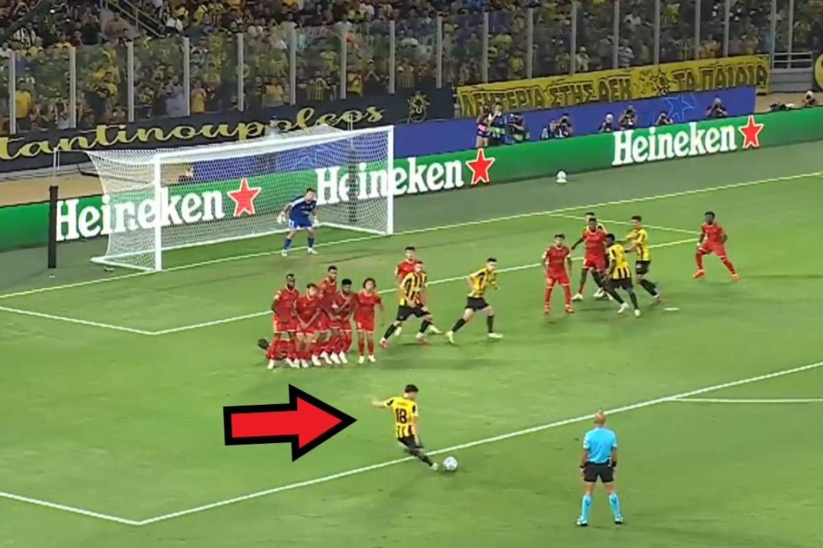Marin z AEK Ateny wpisuje się do historii. Cudowny gol otwiera Ligę Mistrzów 2026/27