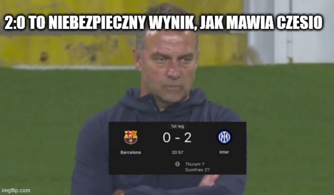 "Jak mawia Czesio". Zobacz memy po szalonym meczu Barcy