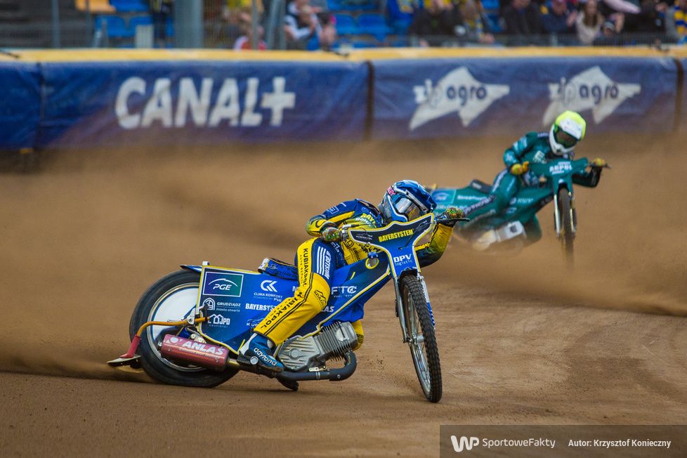 Bayersystem GKM Grudziądz-Stelmet Falubaz Zielona Góra 54:36 (galeria)