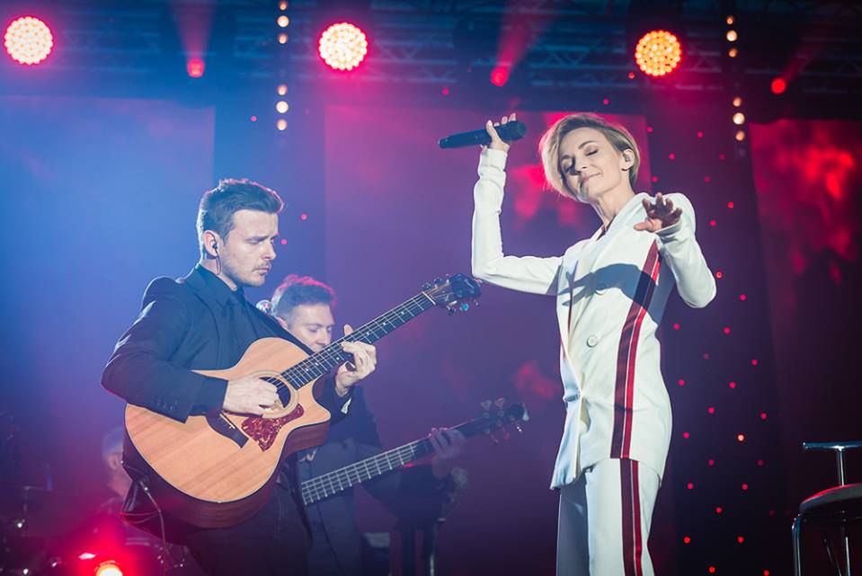 Ania Wyszkoni na zakończeniu edukacji prozdrowotnej w Galerii Vivo