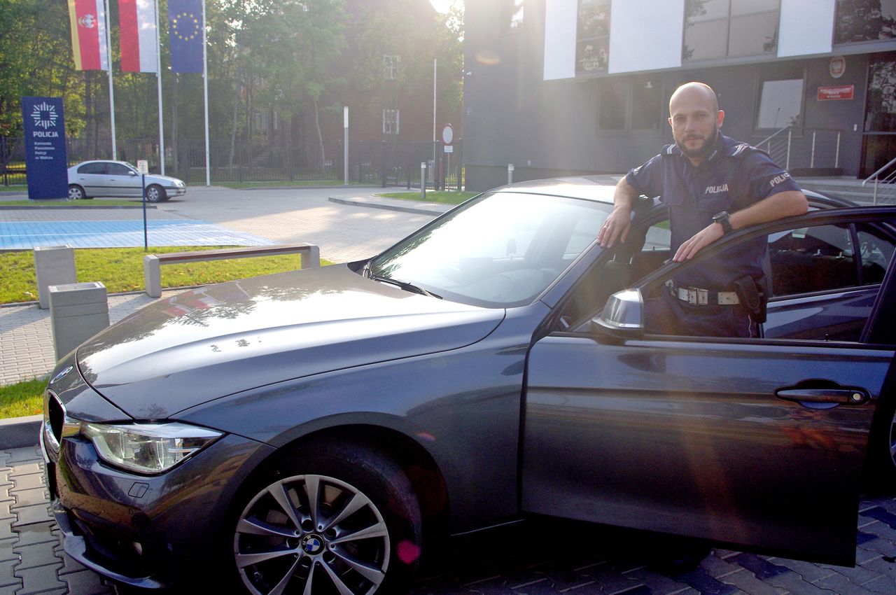 Policyjna eskorta do szpitala