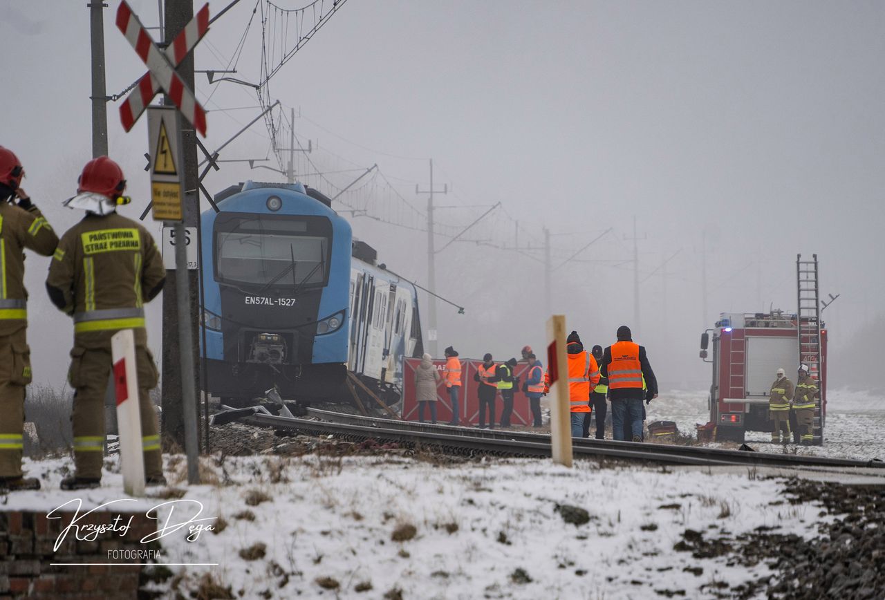 Zmiany w ruchu pociągów po śmiertelnym wypadku w Budzyniu