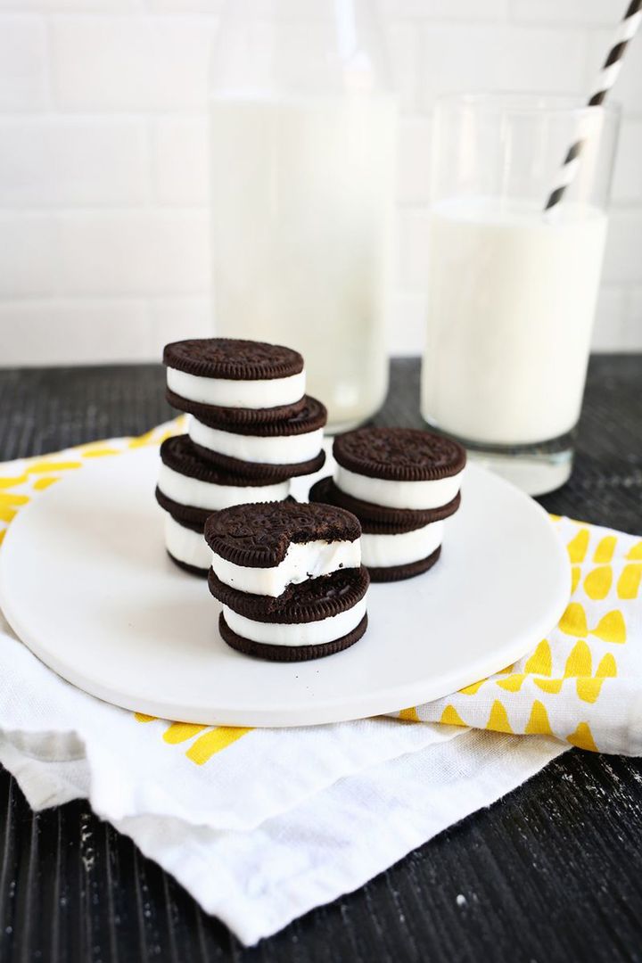 Double-stuffed Oreo Jello Shots