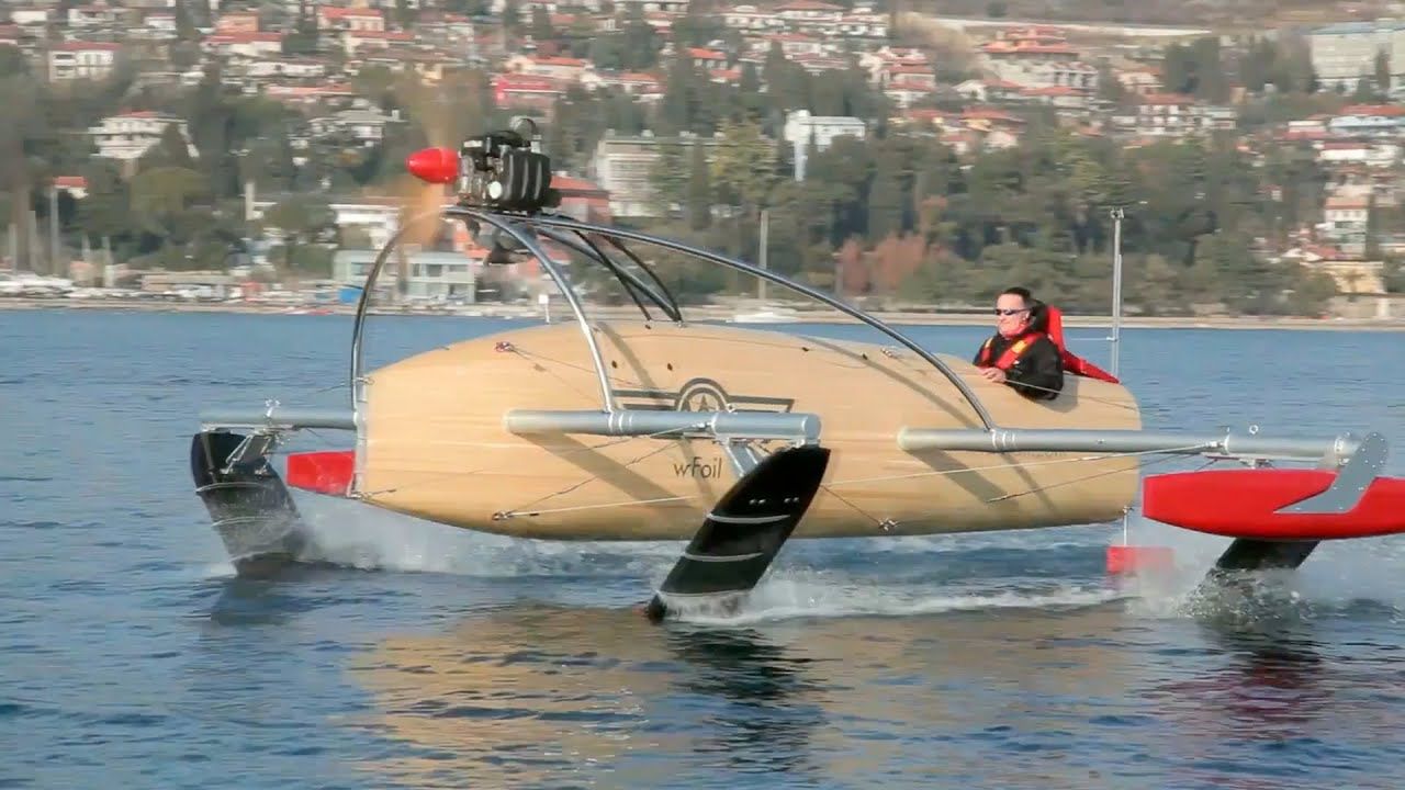 Крылатая лодка wFoil Albatross – быстрое и революционное творение Томаса Зора