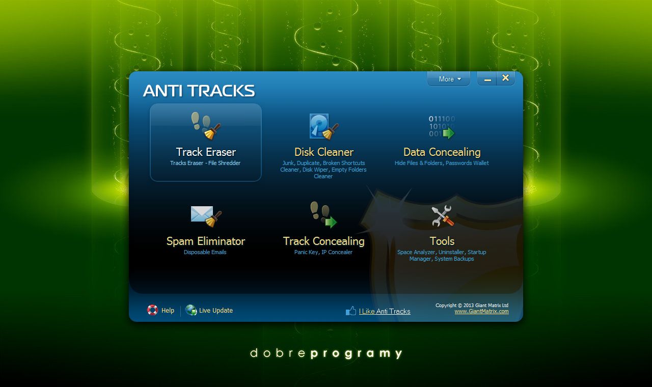 Anti Tracks Free Edition 9.0.1.107 dobreprogramy