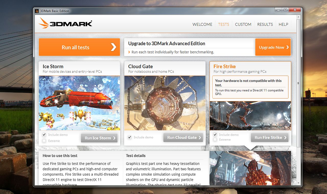 3DMark Benchmark Pro 2.27.8177 for windows download