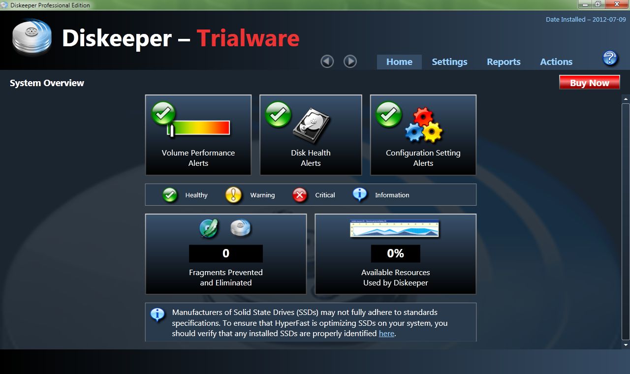 download Diskeeper Professional free