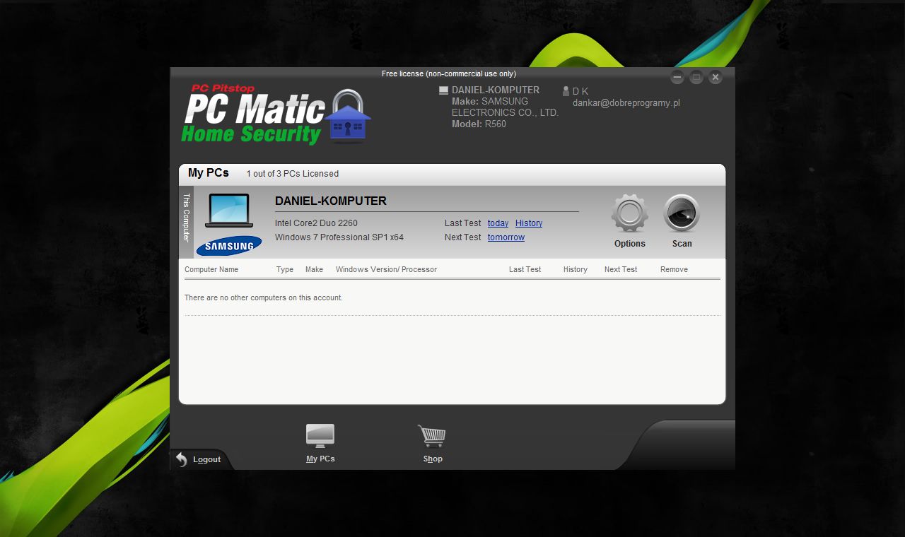 PC Matic Home Security 3.0.0.11 - dobreprogramy
