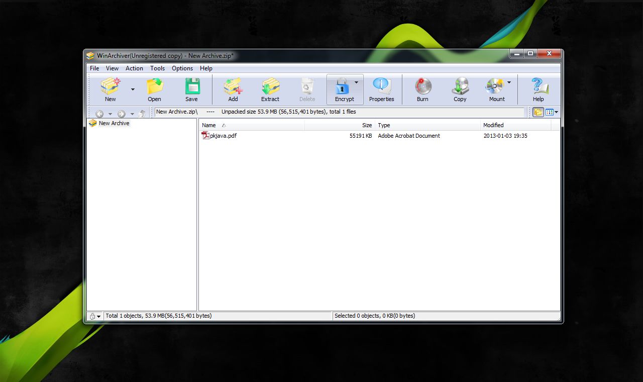 WinArchiver Virtual Drive 5.5 free instals