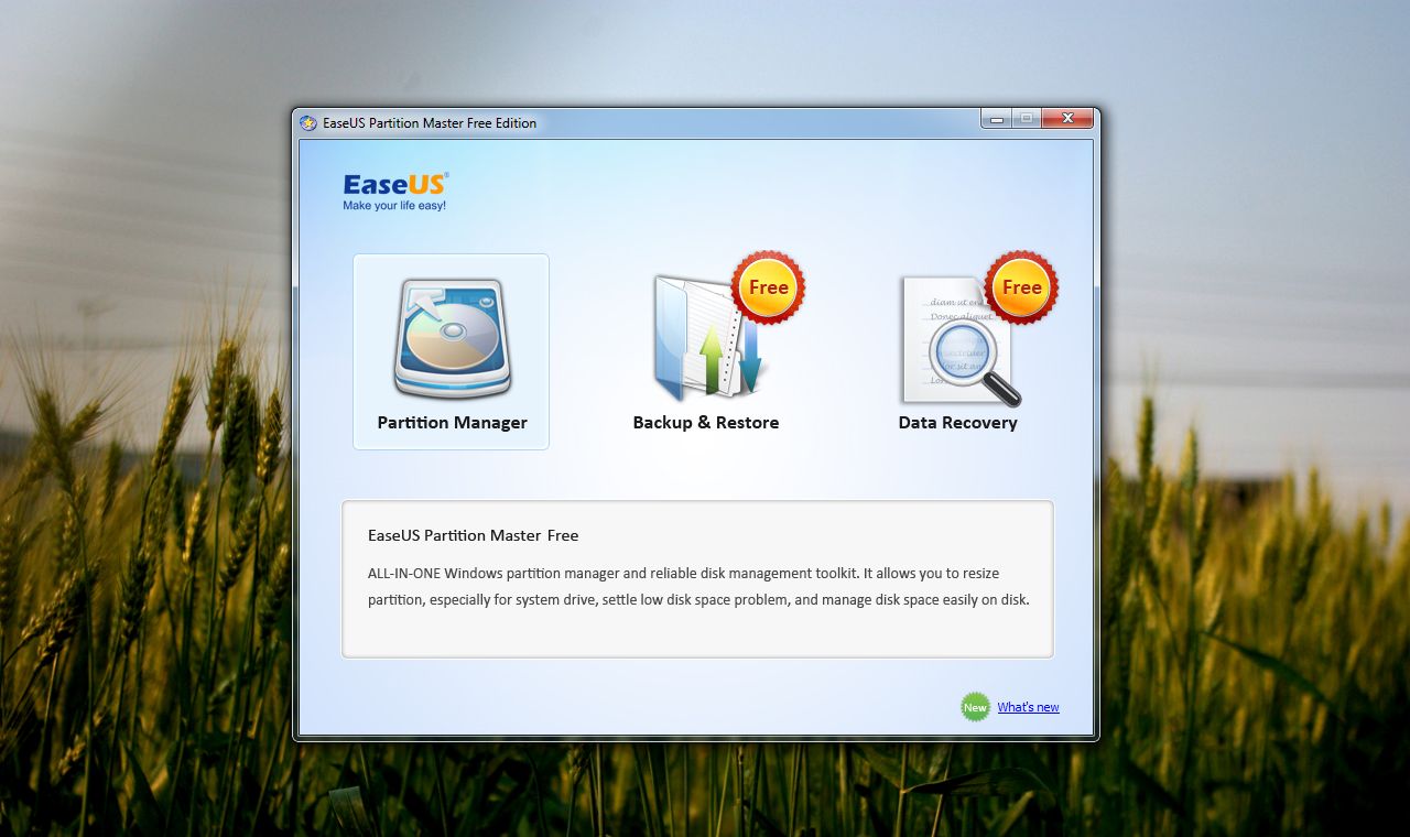 easeus partition master free edition portable