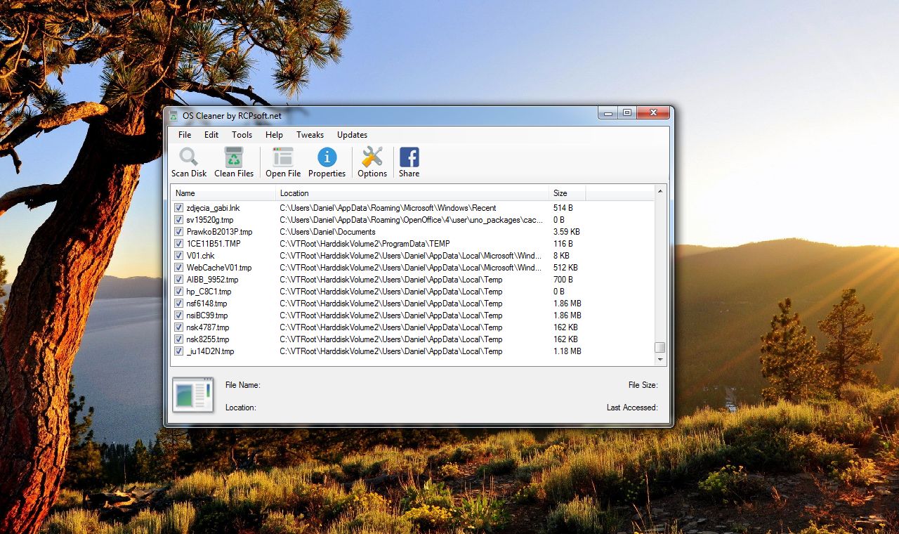 OS Cleaner 1.0.1 - dobreprogramy