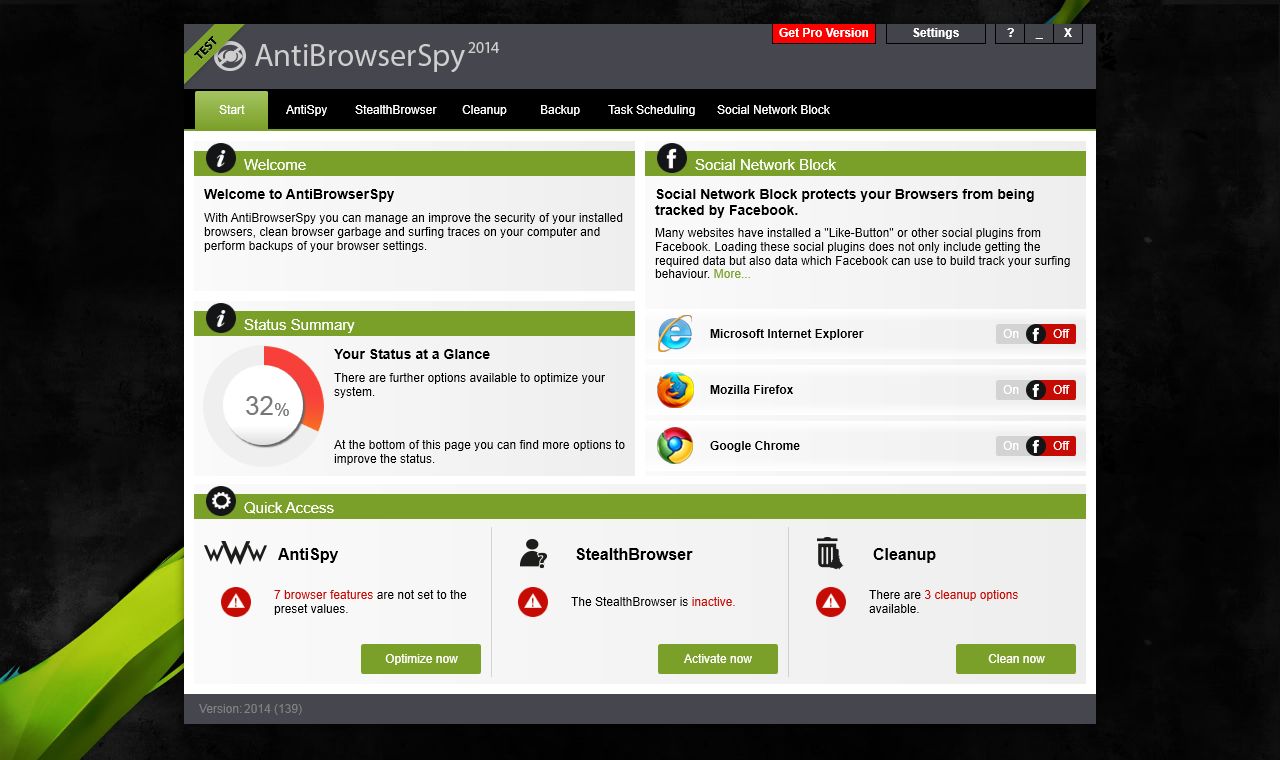 AntiBrowserSpy Pro 2023 6.07.48345 instal the new version for mac
