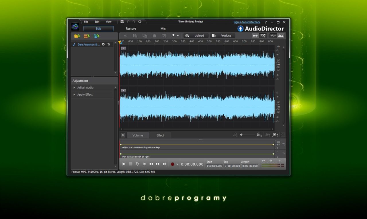 for windows download CyberLink AudioDirector Ultra 13.6.3019.0