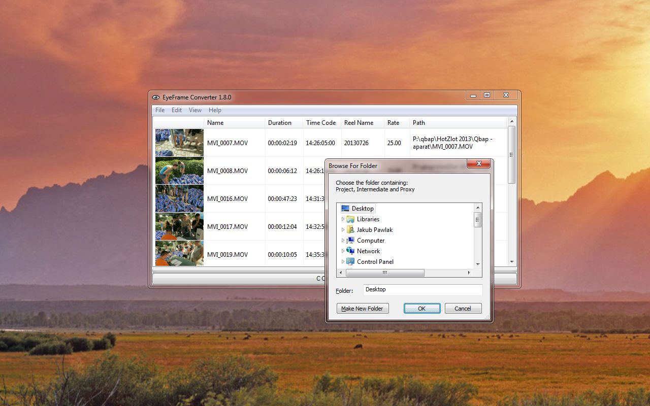 EyeFrame Converter 1.8.1 dobreprogramy