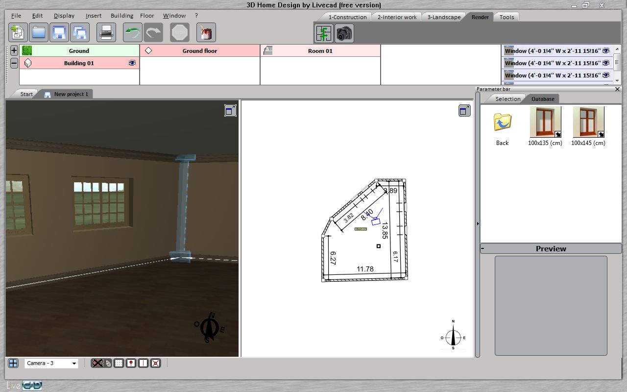 3D Home Design by LiveCAD 3.2 dobreprogramy