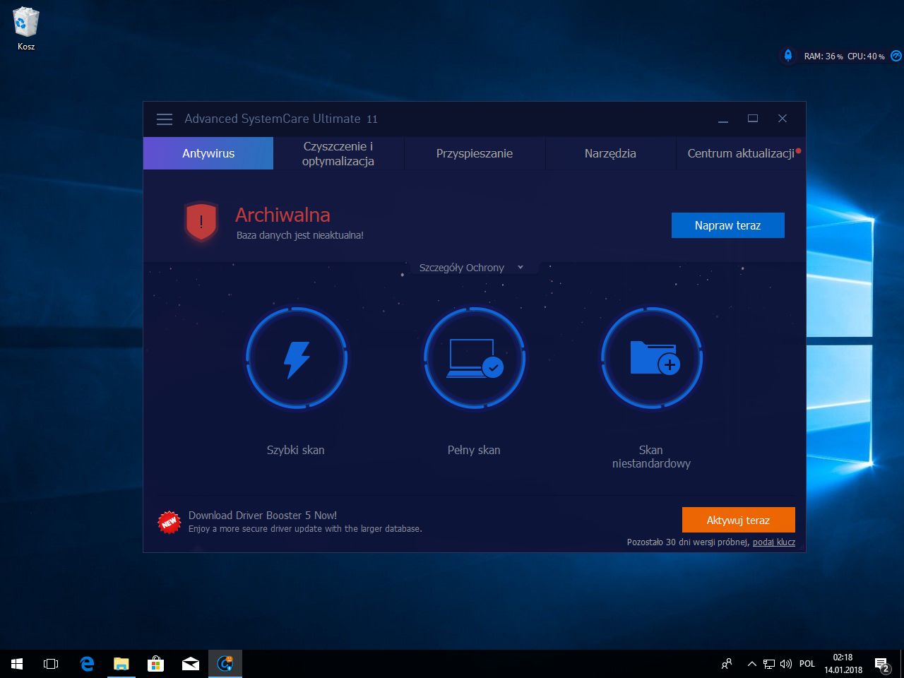 advanced systemcare ultimate free download for windows 10