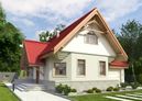 Zdjęcie 1 projektu Lolek II z garażem 1-st. [A] WRF1348