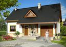 Zdjęcie 1 projektu Kajtek z garażem 1-st. [A] WRF1496