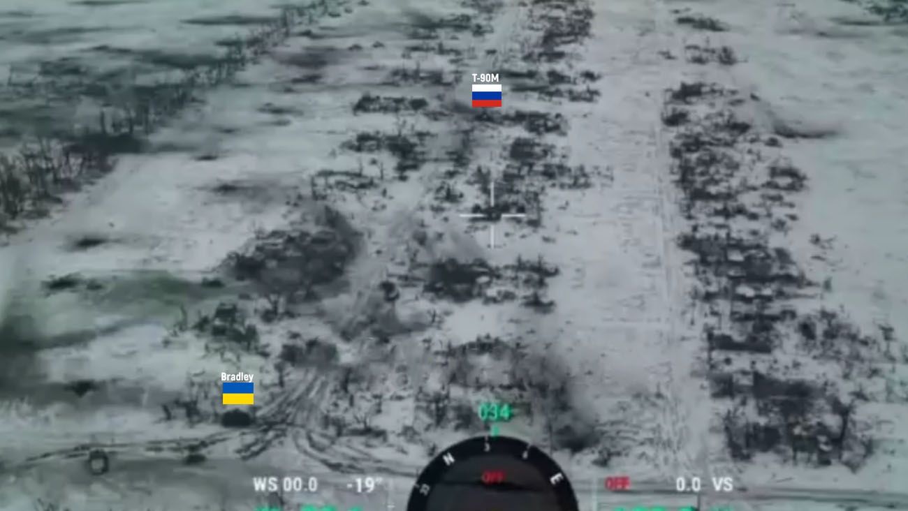 Putin S Prized T M Tank Bested By Ukrainian Forces In Intense Avdiivka Fighting