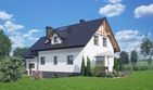 Projekt domu Biskupice 9 - parterowy z poddaszem dom o powierzchni 126,04 m² - ujęcie 2