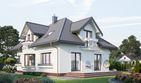 Projekt domu Hortensja Polo (1250) - parterowy z poddaszem dom o powierzchni 134,40 m², dach kopertowy - ujęcie 2