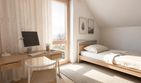 Projekt domu Smyk-2 (629) - parterowy z poddaszem dom o powierzchni 88,50 m², dach dwuspadowy - ujęcie 6
