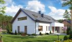 Projekt domu TK17 - parterowy z poddaszem dom o powierzchni 178,10 m², dach dwuspadowy - ujęcie 2