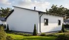Projekt garażu G79 - Budynek garażowo - gospodarczy - parterowy dom o powierzchni 64,50 m², dach jednospadowy - ujęcie 2