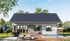Projekt domu Alida (1372) - parterowy dom o powierzchni 81,30 m², dach dwuspadowy - ujęcie 4