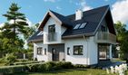 Projekt domu Tytus (1287) - parterowy z poddaszem dom o powierzchni 148,30 m², dach dwuspadowy - ujęcie 4