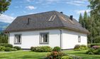 Projekt domu L-81 Dom odległa - murowany - parterowy z poddaszem dom o powierzchni 126,30 m², dach wielospadowy - ujęcie 4