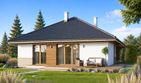 Projekt domu Elka 2 - parterowy dom o powierzchni 85,95 m², dach namiotowy - ujęcie 2